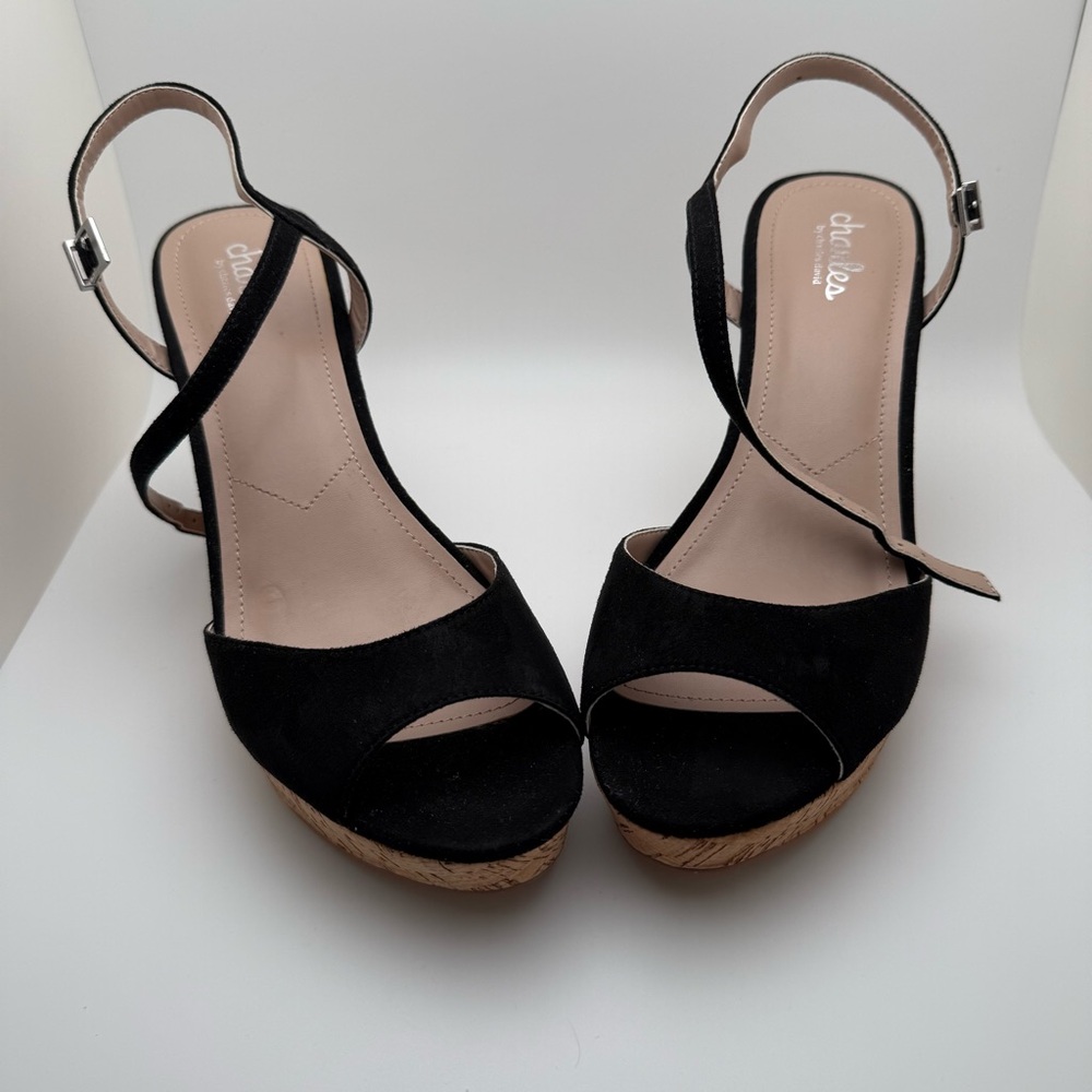 Charles By Charles David Black Sandals